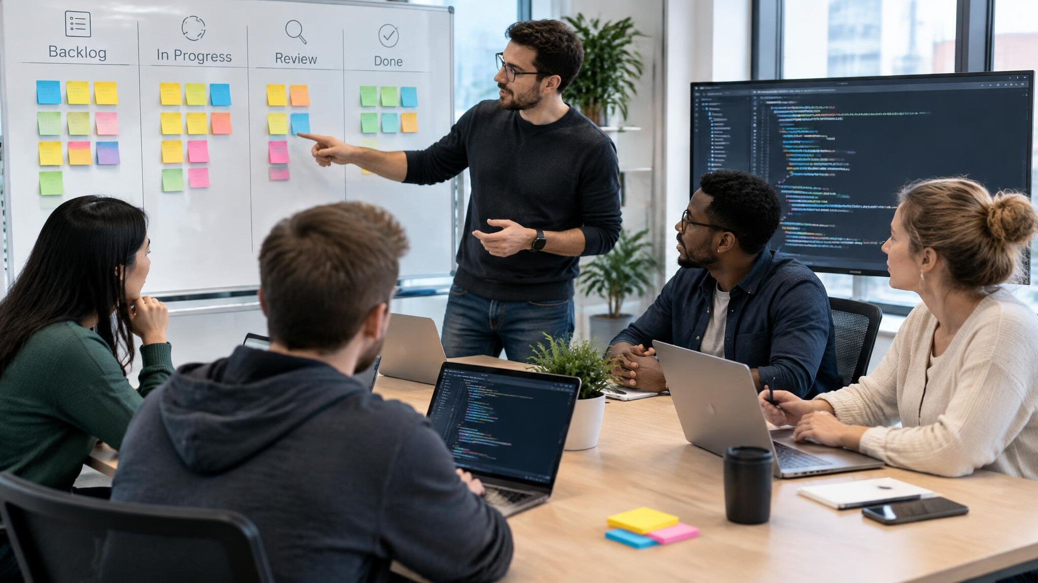 agile team planning session